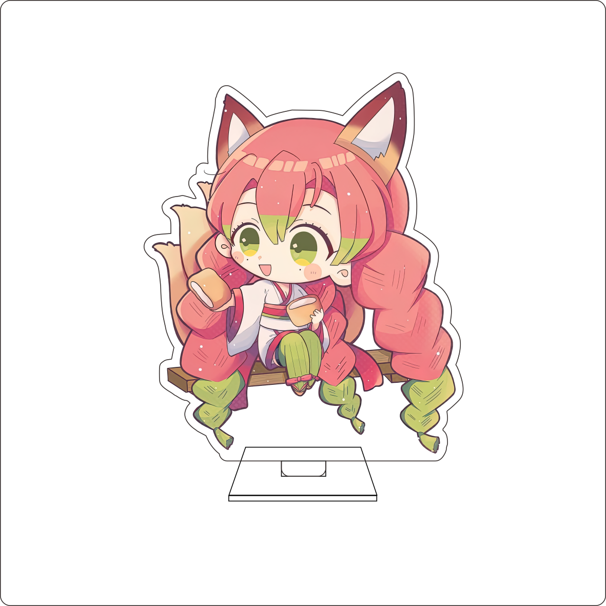 10CM Anime Demon Cosplay Cute  - Anime Cosplay Prop recension och pris