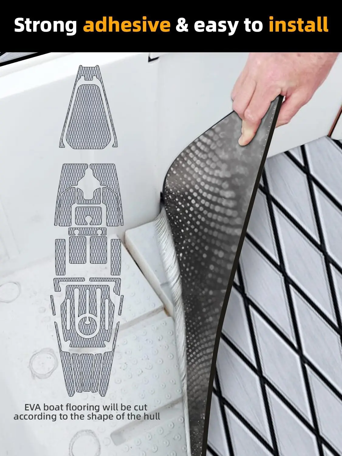 Boat Flooring EVA Foam Boat De - Eva Foam Sheet recension och pris