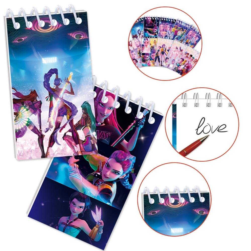 10PCS Anime Girls Group K-pop  - Cosplay Prop Pattern recension och pris