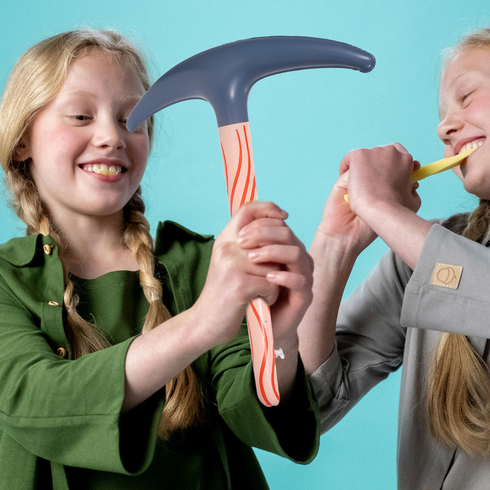 2Pcs Inflatable Pickaxe Axe Se - Cosplay Prop Axe recension och pris
