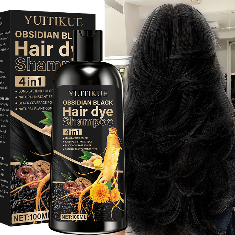Obsidian black hair dye shampo - Hair Spray Color recension och pris