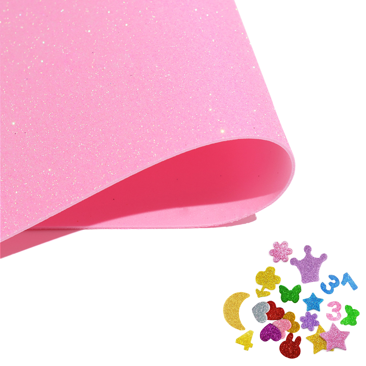 1pcs Sparkling Golds EVA Foam  - Eva Foam Sheet recension och pris