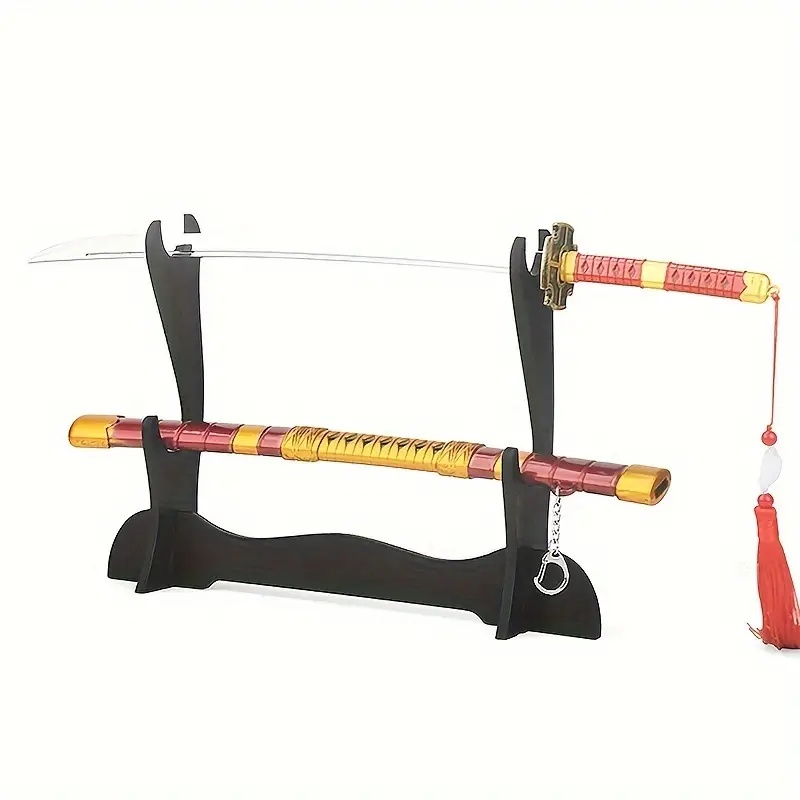 Black Samurai Sword Display St - Cosplay Prop Katana recension och pris