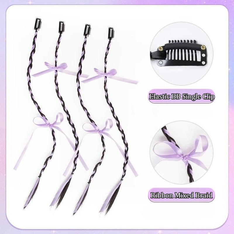 2/4PCS Ribbon Bow Boxing Braid - Cosplay Prop Bow recension och pris