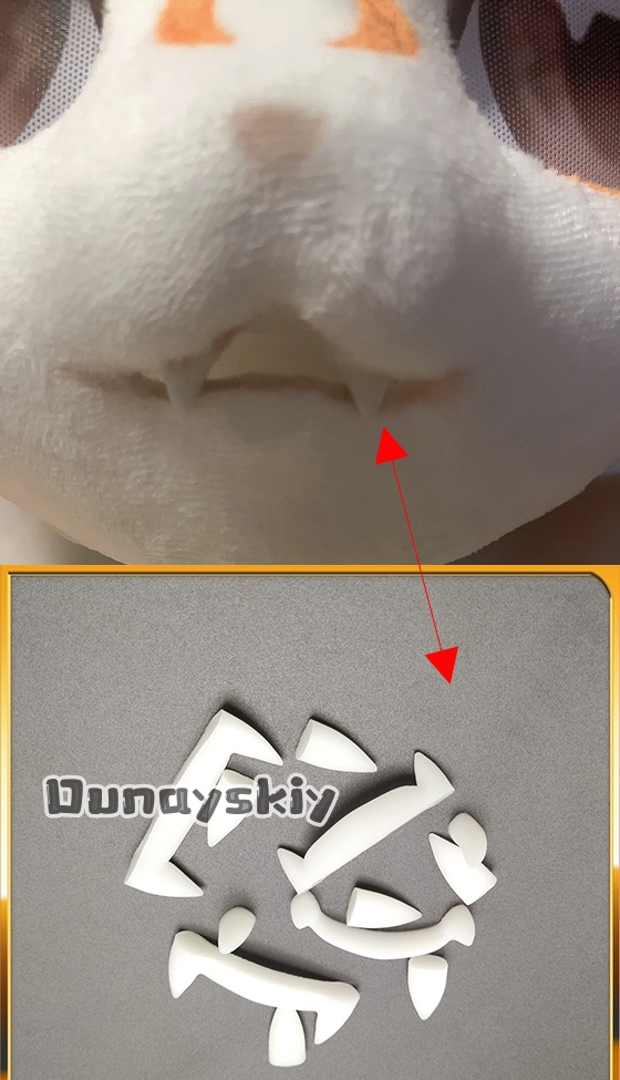 Furry 3D Printing Kemono Fursu - Cosplay Prop Diy recension och pris