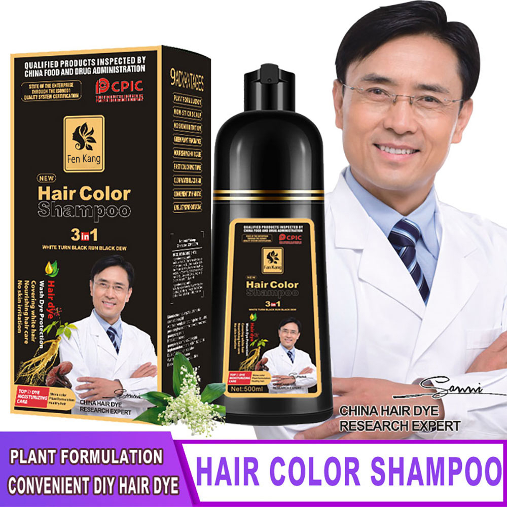 3 In 1 Instant Coloring Shampo - Hair Spray Color recension och pris