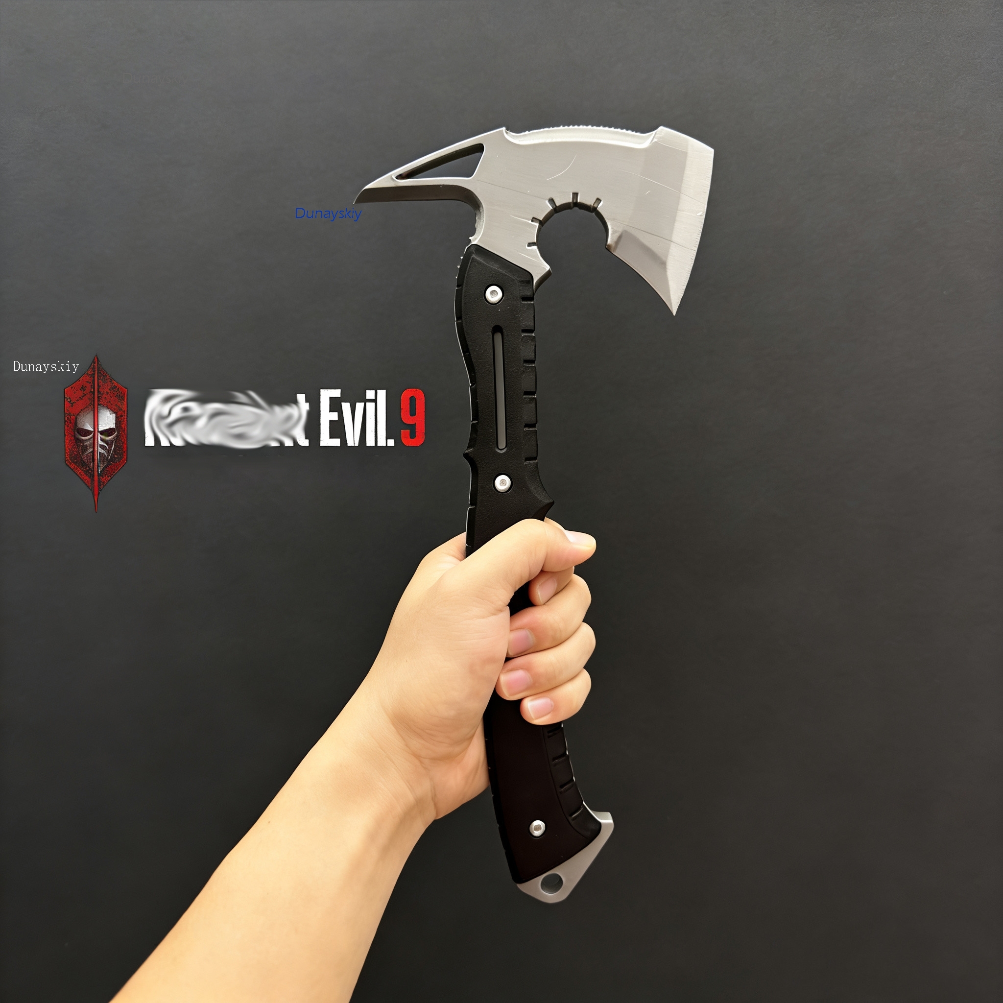 Re9 REQ Leon Cosplay Evil Requ - Cosplay Prop 3D Print recension och pris