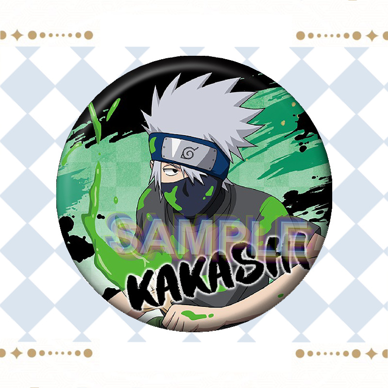 Naruto Badge Set Sasuke Naruto - Cosplay Prop Paint recension och pris