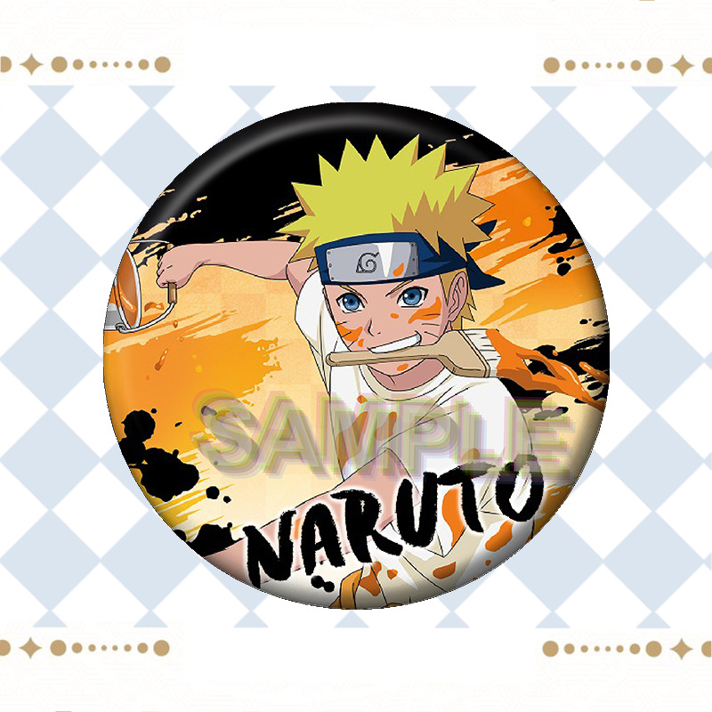 Naruto Badge Set Sasuke Naruto - Cosplay Prop Paint recension och pris