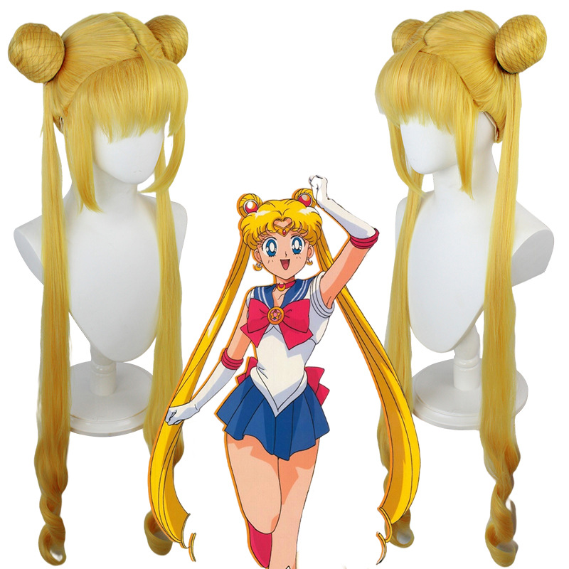 Anime Sailor Moon Cosplay Wig  - Wig Fiber Net recension och pris
