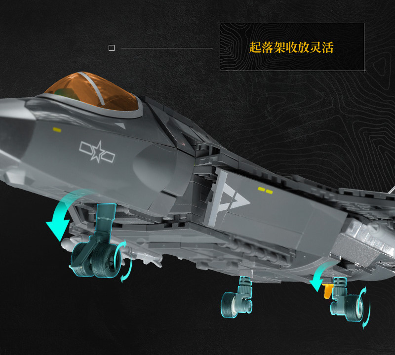 Keeppley 2026 New 23042 J-35 S - Cosplay Prop Building recension och pris