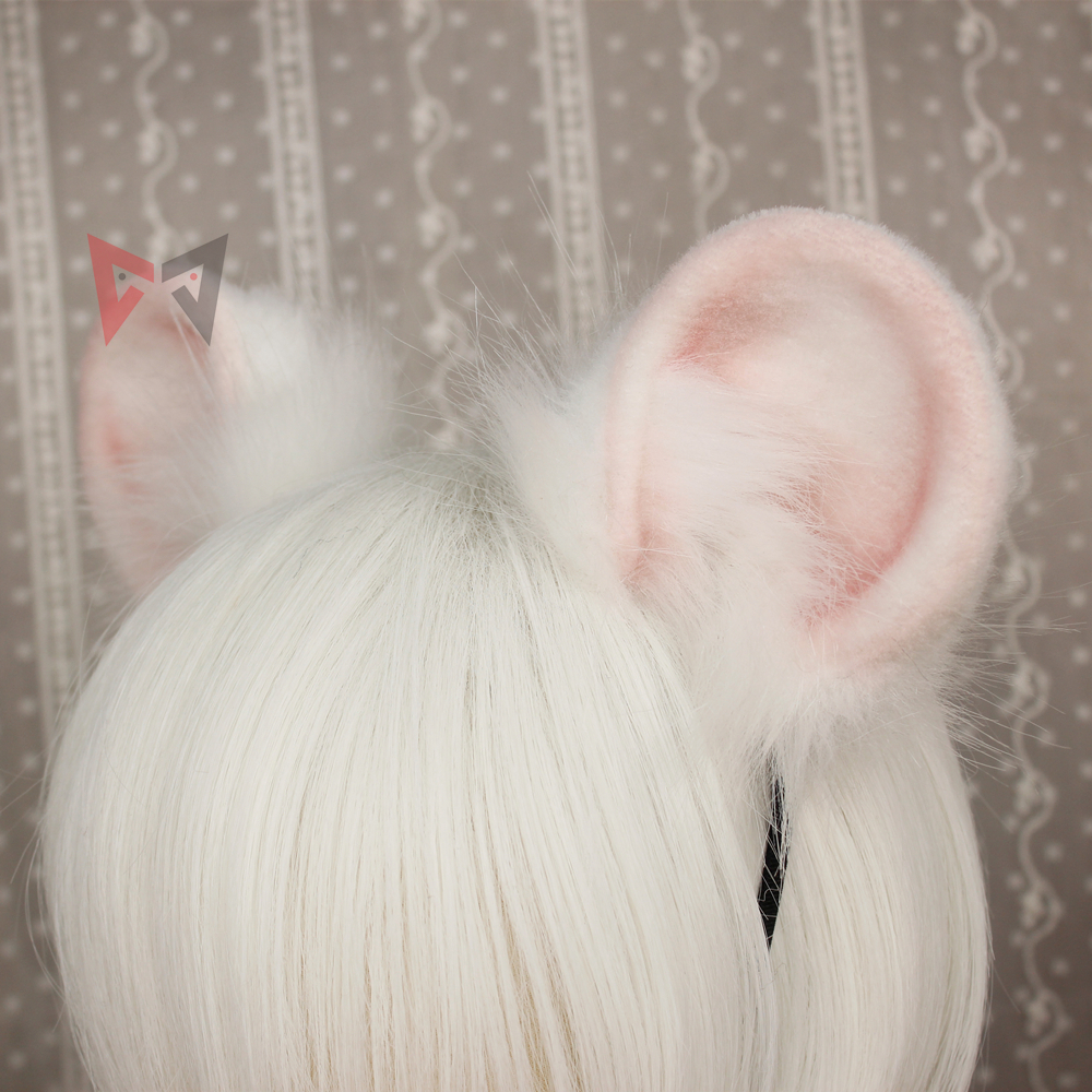 Hand Made Work Mouse Ears Hair - Cosplay Prop Works recension och pris