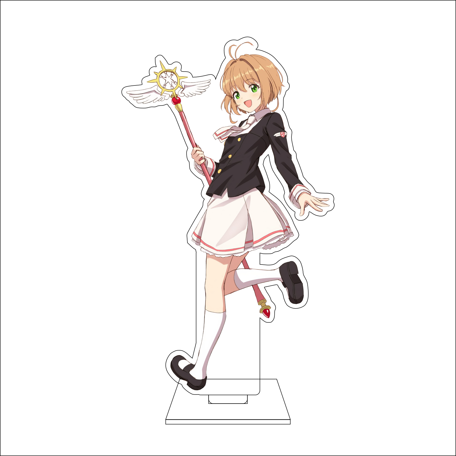 16CM Anime Cardcaptor Sakura C - Anime Cosplay Prop recension och pris