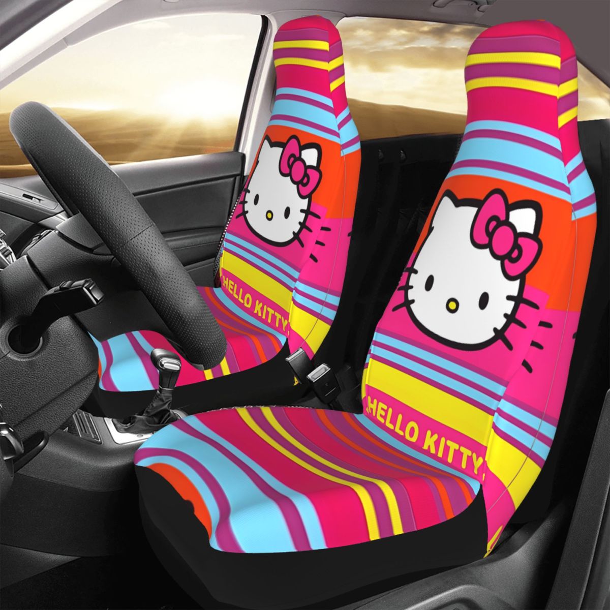 Hello Kitty Stripe Pattern Uni - Cosplay Prop Pattern recension och pris