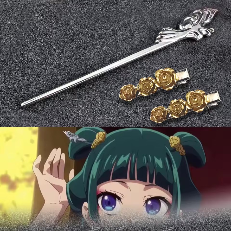 Apothecary Diaries Alloy Hairp - Cosplay Prop Diy recension och pris